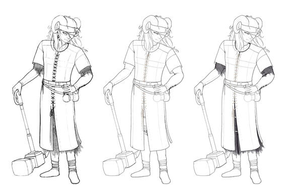 D&amp;D character reference WIP