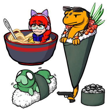 friends, but as food - featuring Camilla_Scarlet (https://www.twitch.tv/camilla_scarlet), TheObituaryGrub (https://www.twitch.tv/theobituarygrub), Sallery (https://www.twitch.tv/sallery), &amp; RetreatingHairline (https://www.twitch.tv/retreatinghairline)